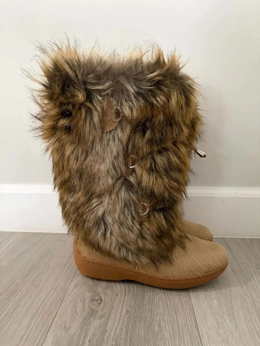 Oscar Sport Faux Fur Apres Ski Boots Made in Italy
